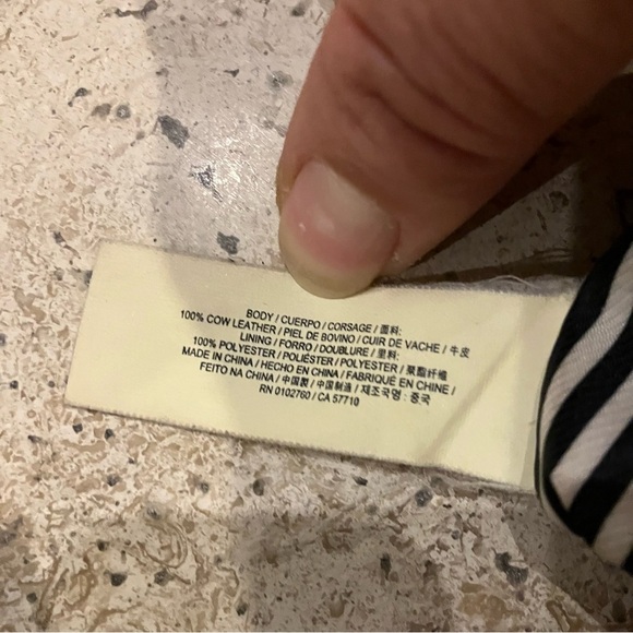 Kate Spade Cobble Hill Ellen Black Leather Adjustable Crossbody Purse Bag - Picture 13 of 14